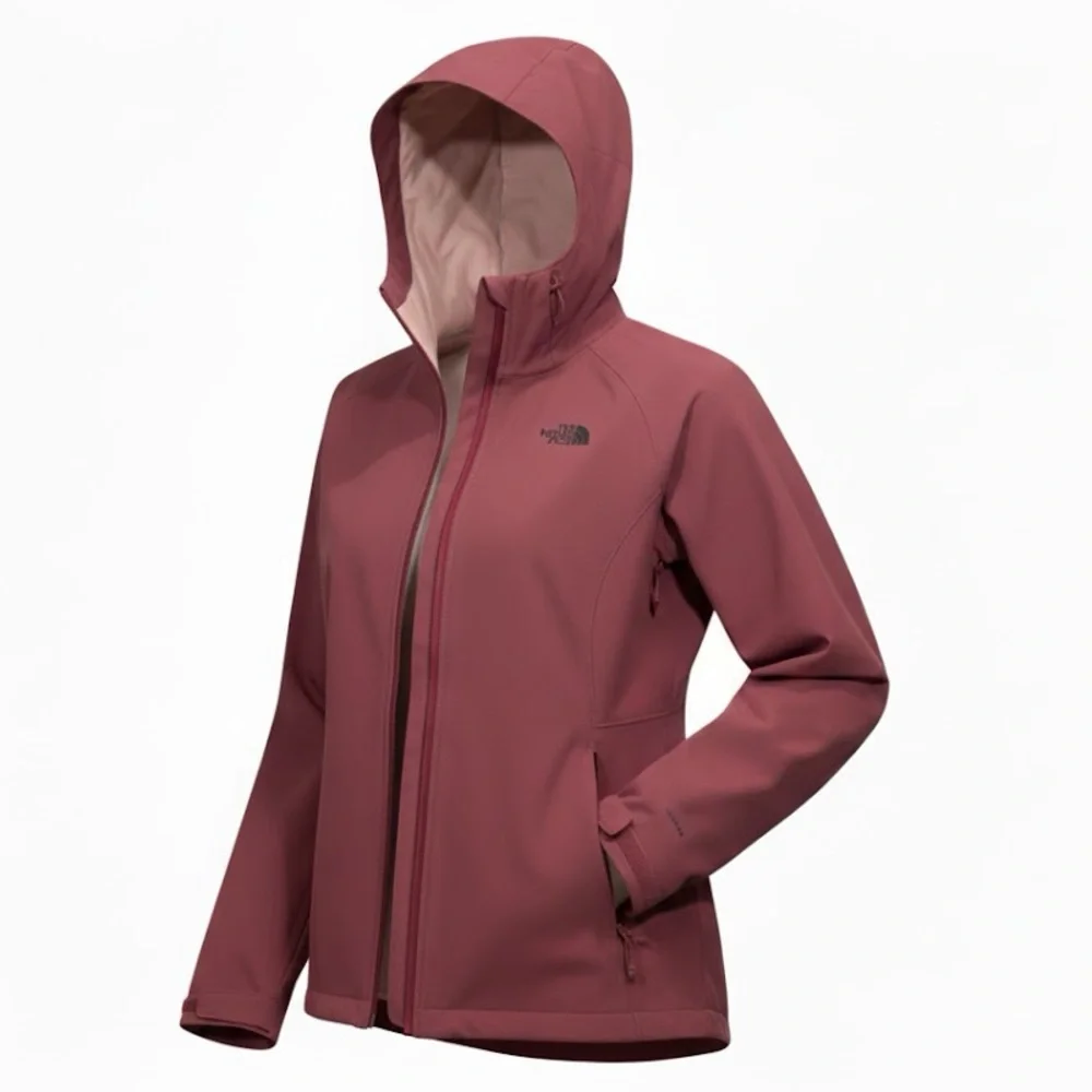 The North Face Apex Flex GORE-TEX All Weather Jacket Women's XL Maroon Like New - Picture 1 of 16